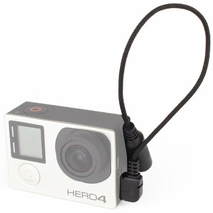 10 Pin Mic Adapter Cable For Gopro Hero4 / 3 / 3 - 16.5Cm Length