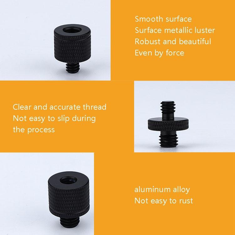4-Piece A26 To M6 Male Screw Adapters