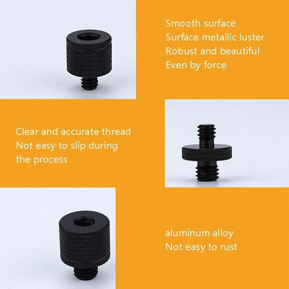 4-Piece A26 To M6 Male Screw Adapters
