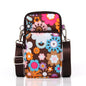 Animal Park Mini Crossbody Phone Wallet With Arm Band - Colourful Flower