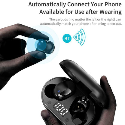 Mini Bluetooth Earphones with Magnetic Charging Box - Eb62