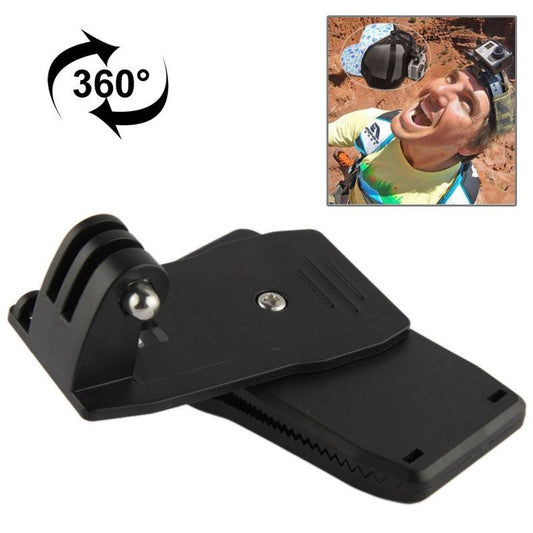 360 Degree Backpack Mount For Gopro Insta360 Dji Action And Other Cameras