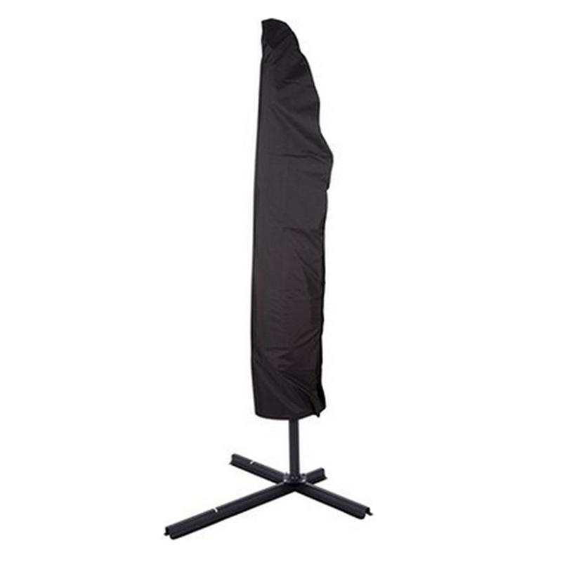 Foldable Outdoor Umbrella Cover - Uv Protection 210D Oxford Cloth 57X48X25Cm Black