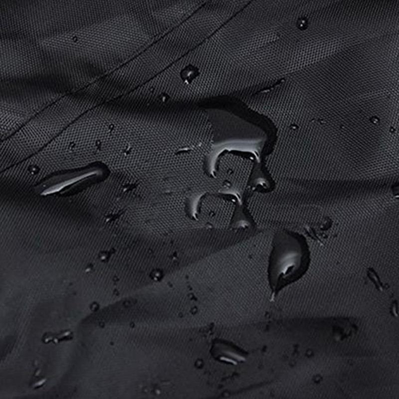 Foldable Outdoor Umbrella Cover - Uv Protection 210D Oxford Cloth 57X48X25Cm Black
