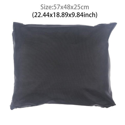 Foldable Outdoor Umbrella Cover - Uv Protection 210D Oxford Cloth 57X48X25Cm Black