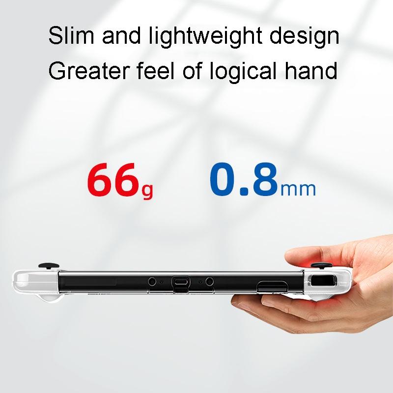 Crystal Tpu Pc Protective Case for Nintendo Switch Oled
