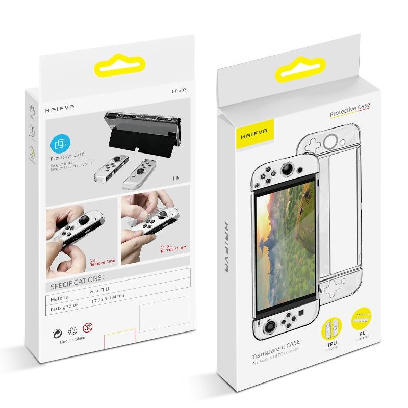 Crystal Tpu Pc Protective Case for Nintendo Switch Oled