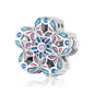 925 Sterling Silver Delicate Butterfly Bead For Bracelet / Necklace