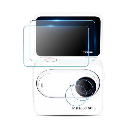 Insta360 Go Screen & Lens Tempered Glass Film - 4 In 1