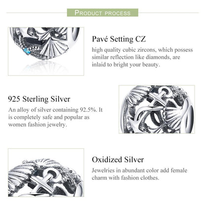 925 Sterling Silver Beaded Bracelet & Necklace Set
