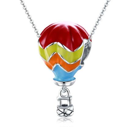 925 Sterling Silver Turkish Balloon Beads Necklace