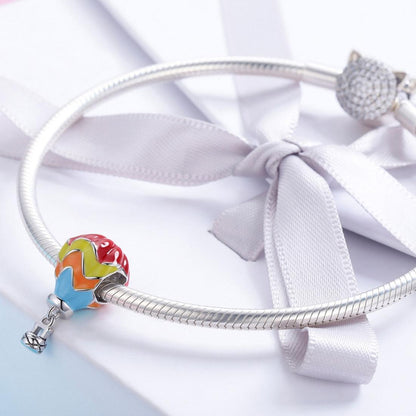 925 Sterling Silver Turkish Balloon Beads Necklace