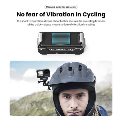 Quick Release Magnetic Camera Mount for Dji Action 4 / 3 - Amagisn