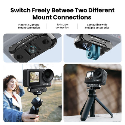 Quick Release Magnetic Camera Mount for Dji Action 4 / 3 - Amagisn