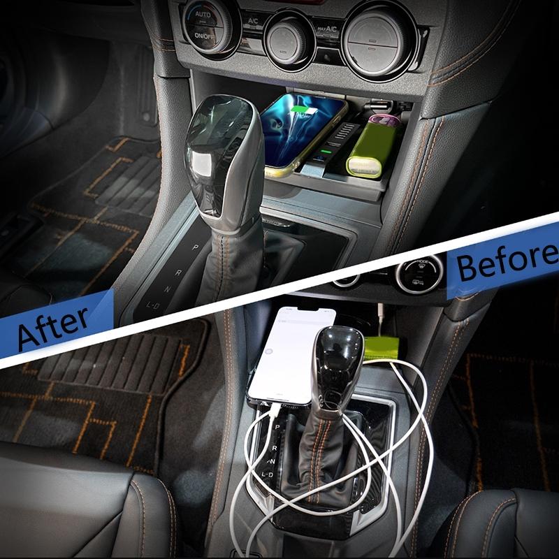 15w Wireless Charger for Subaru Xv 2018-2021 - Qi Standard