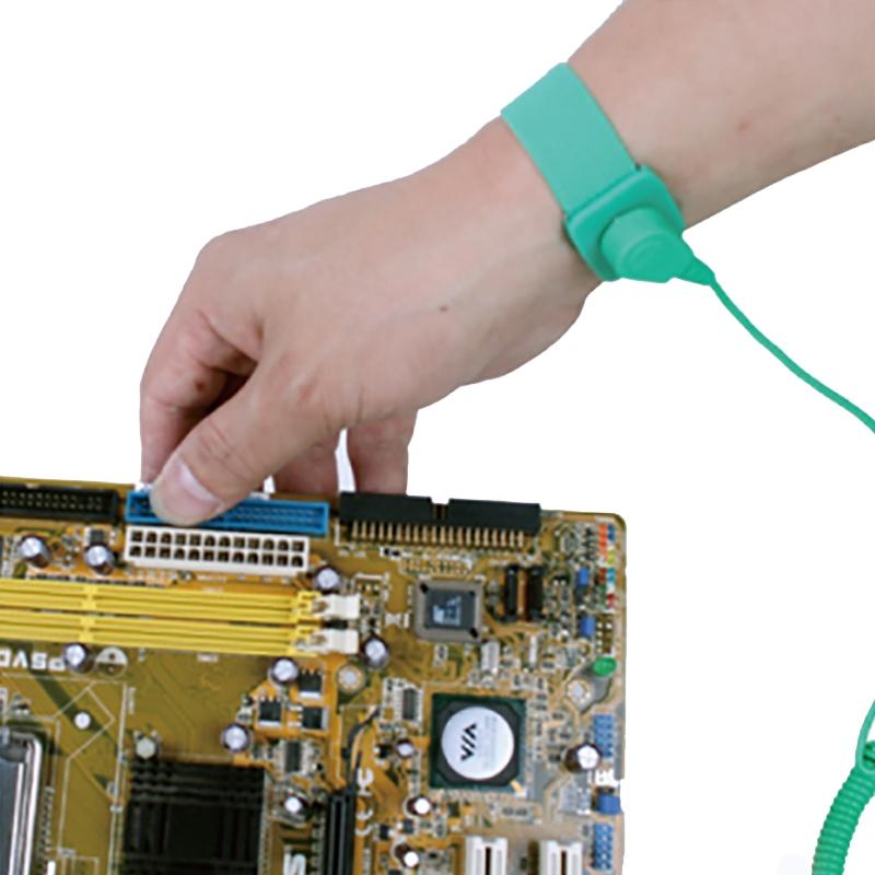 Anti-Static Wrist Strap With Tpr Elastic Material - 3M Length