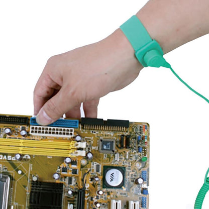 Anti-Static Wrist Strap With Tpr Elastic Material - 3M Length