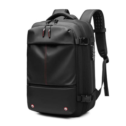 19 Inch Expandable Short Trip Luggage Bag For Men - Black