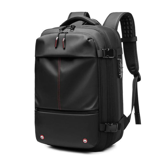 19 Inch Expandable Short Trip Luggage Bag For Men - Black