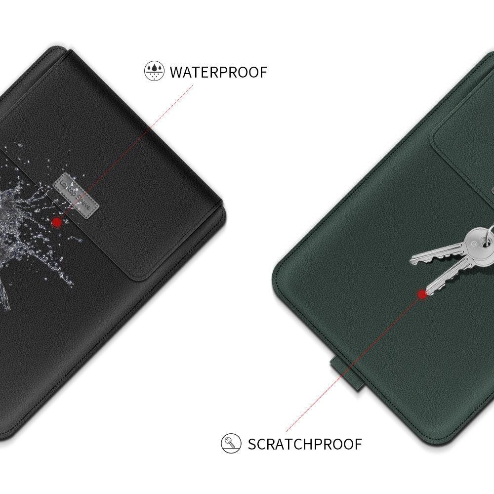 11 / 12 Inch 4-in-1 Computer Bracket Liner and Storage Bag - Green