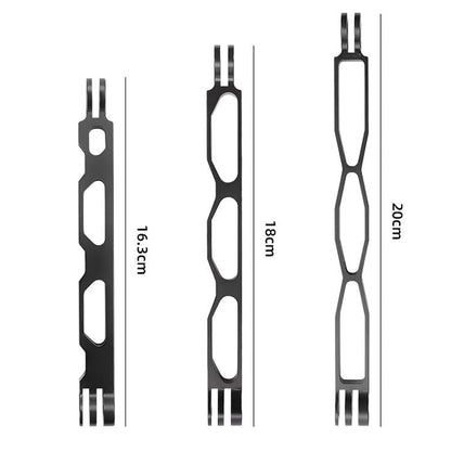 Aluminum Extension Arm With Hollow Grip - 20Cm - Black