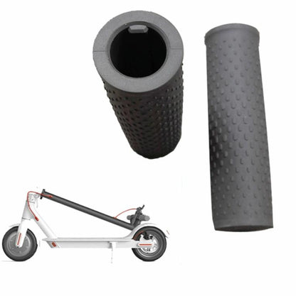 Non-slip Silicone Car Handles for Xiaomi Electric Scooter - Pair - Black