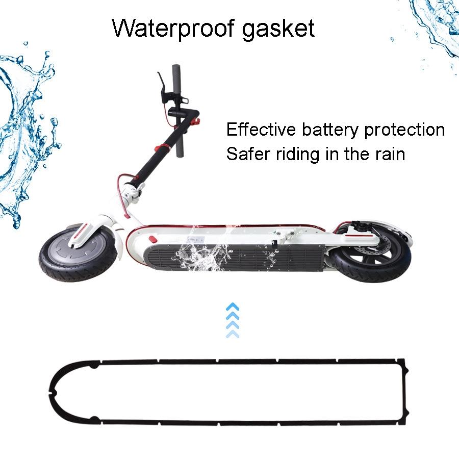 Waterproof Foot Pad for Xiaomi M365 1s Electric Scooter - Black