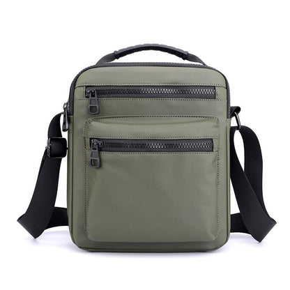Men Oxford Cloth Crossbody Chest Bag Sporty And Versatile - Navy Blue