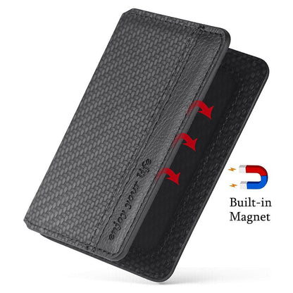 Universal Phone Card Holder With Bracket Multifunctional - Black