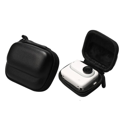 Portable Insta360 Go 3 Mini Body Bag with Carabiner - Black