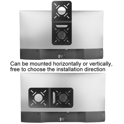 Universal Vesa Mount for Computer Monitor Router and Tablet - Black