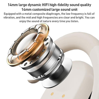 Wireless Bluetooth Earphones with Led Display - Zga Gs08 - Black