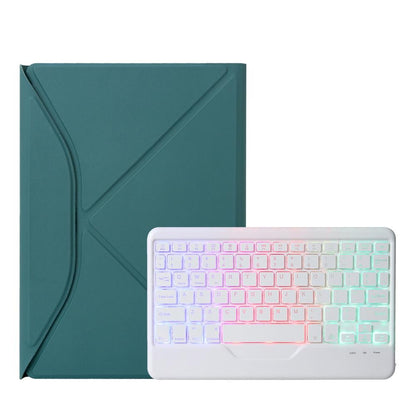 Bluetooth Keyboard Leather Case For Ipad Pro 11 - Backlit With Pen Slot - Black
