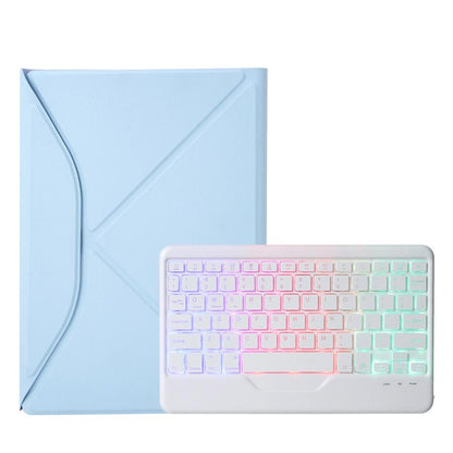 Bluetooth Keyboard Leather Case For Ipad Pro 11 - Backlit With Pen Slot - Black