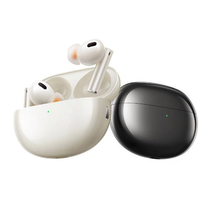 Wireless Bluetooth Earphones with 3d Spatial Sound and Active Noise Reduction - Gold White