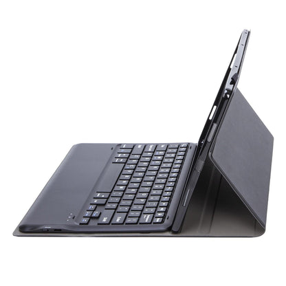 Detachable Bluetooth Keyboard Leather Case For Ipad Pro 12.9 With Tpu Bracket - Black