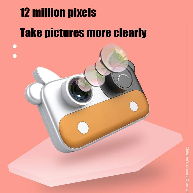 Mini Cartoon Digital Camera for Kids with Wifi - Red