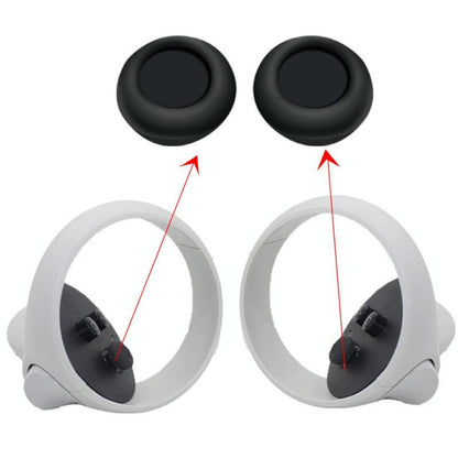 Complete Silicone Controller Cover Set for Meta Quest - 6 Pieces - White