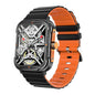 1.9 Inch Tft Square Screen Smart Watch Supports Blood Pressure Monitoring - Black