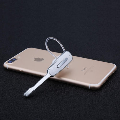 Handsfree Bluetooth Earphone with Mic for Iphone - Black / Silver