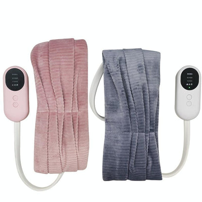 Air Wave Head Massager With Heating & Airbag Compression - Pink