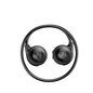 Bone Conduction Bluetooth Earphones with Stereo Vibration Speaker - Black