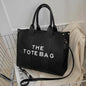 Stylish Pu Leather Crossbody Tote For Women - Small Black