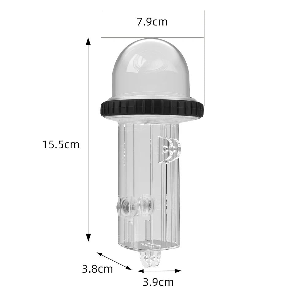 Waterproof Diving Housing For Dji Pocket 3 - 40M Depth - Transparent Handle