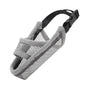Dog Mouth Cover Anti-Bite Mesh Dog Mouth Cover Medium And Large Dogs Anti-Drop Mask Xxs - Gray