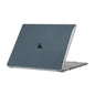 Shockproof Protective Case for Microsoft Surface Laptop 13.5 - Steel Surface Crystal - Black