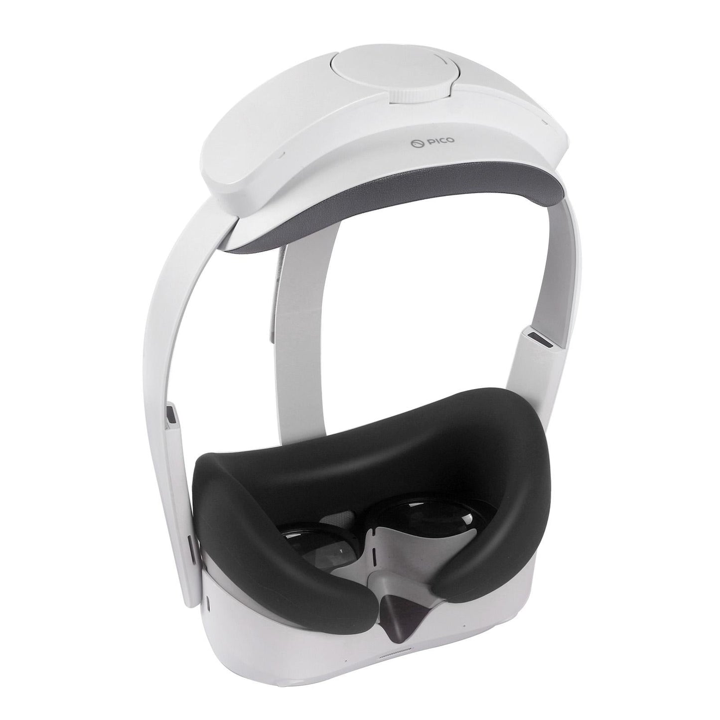 Comfortable Silicone Vr Eye Mask For Pico Neo 4 - Black