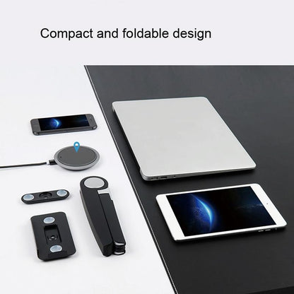 Portable Laptop and Tablet Stand - Foldable - Black