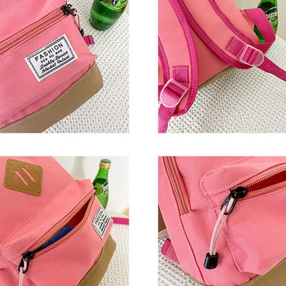 Kindergarten Kids' Simple Shoulder Bag - Minimalist Design - Black