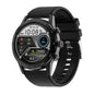 Smart Dual Display Analog Digital Call Watch - Black Silicone